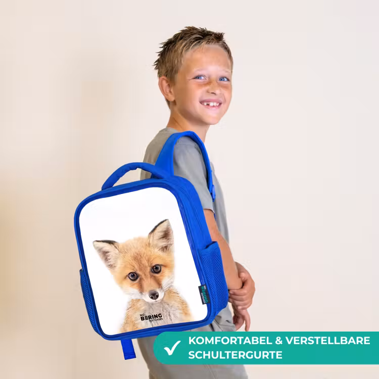 Vicky Vosje Kinderrugzak - Blauw middel -sfeer3_DE