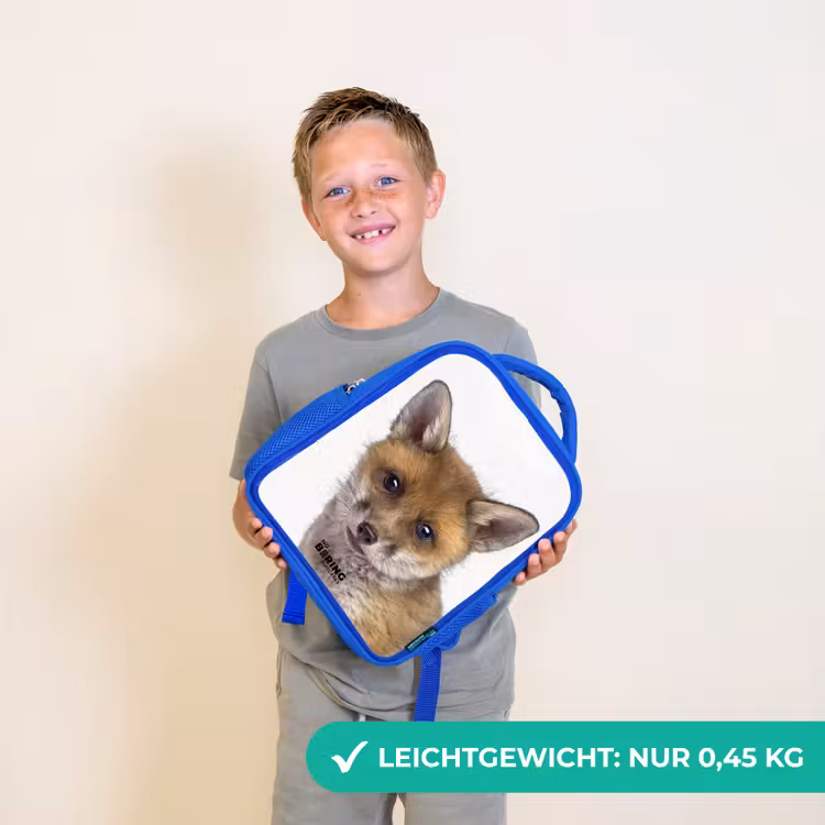 Victor Vos Kinderrugzak - Blauw middel -sfeer1_DE