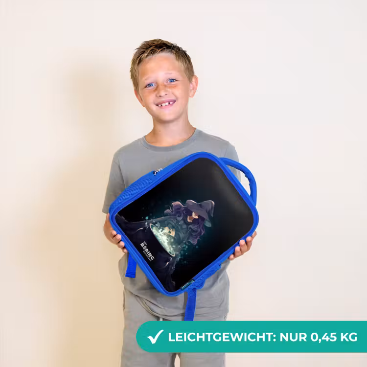 Heks - Ketel - Tover Kinderrugzak - Blauw middel -sfeer1_DE