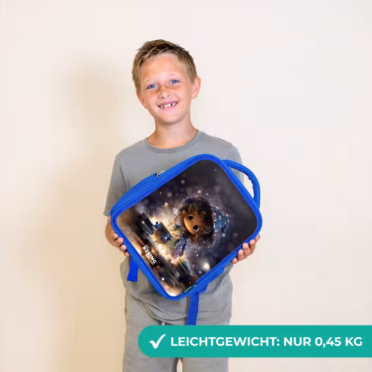 Magische Nacht vol Toverkunst Kinderrugzak - Blauw middel -sfeer1_DE