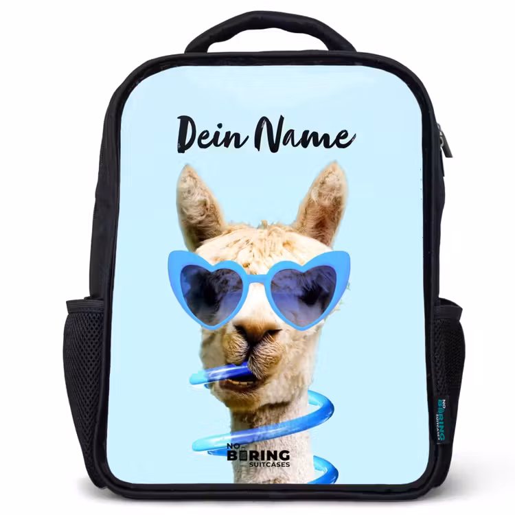 Allard Alpaca Rugzak - Zwart middel -3d