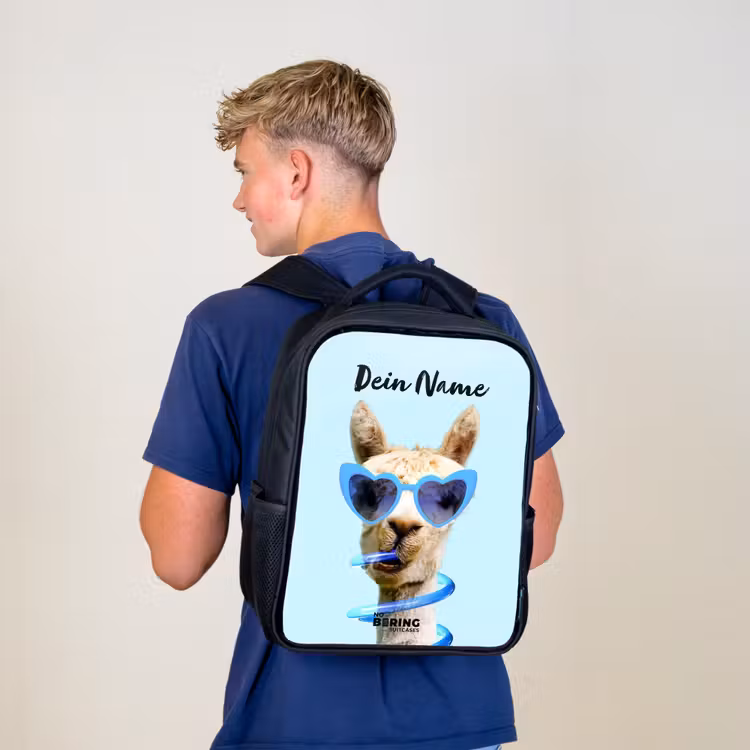 Allard Alpaca Rugzak - Zwart middel -sfeer8