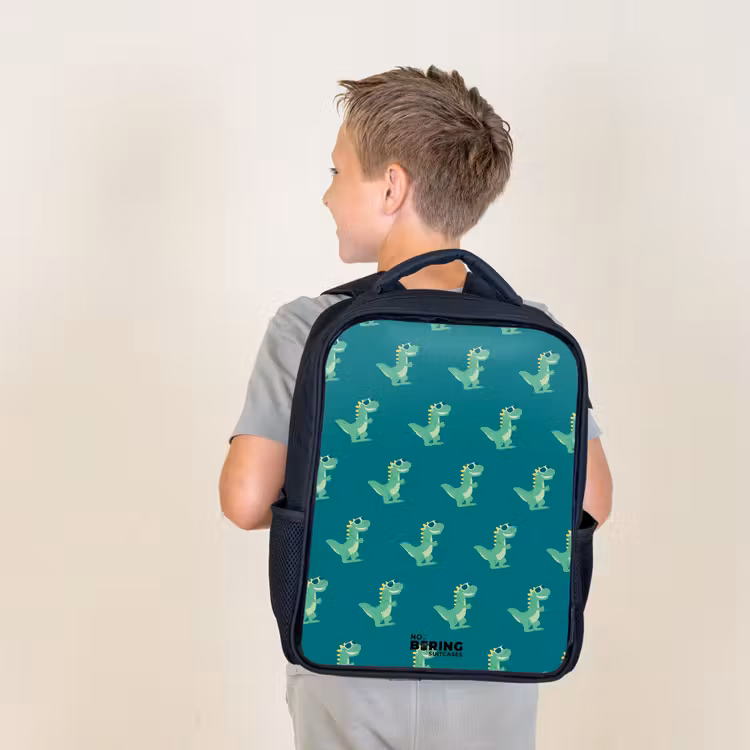 Tyranosaurus specs Rugzak - Zwart middel -sfeer2