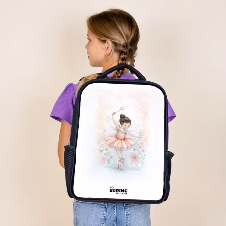 Ballerina - Elf - Fee Rugzak - Zwart middel -sfeer5