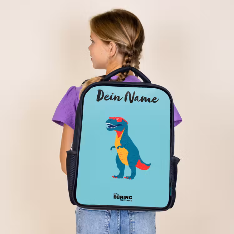 Dino - Dier - Zonnebril Rugzak - Zwart middel -sfeer5
