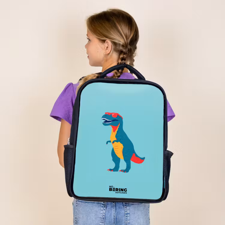 Dino - Dier - Zonnebril Rugzak - Zwart middel -sfeer5