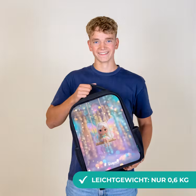Fee - Elf - Regenboog Rugzak - Zwart middel -sfeer7_DE