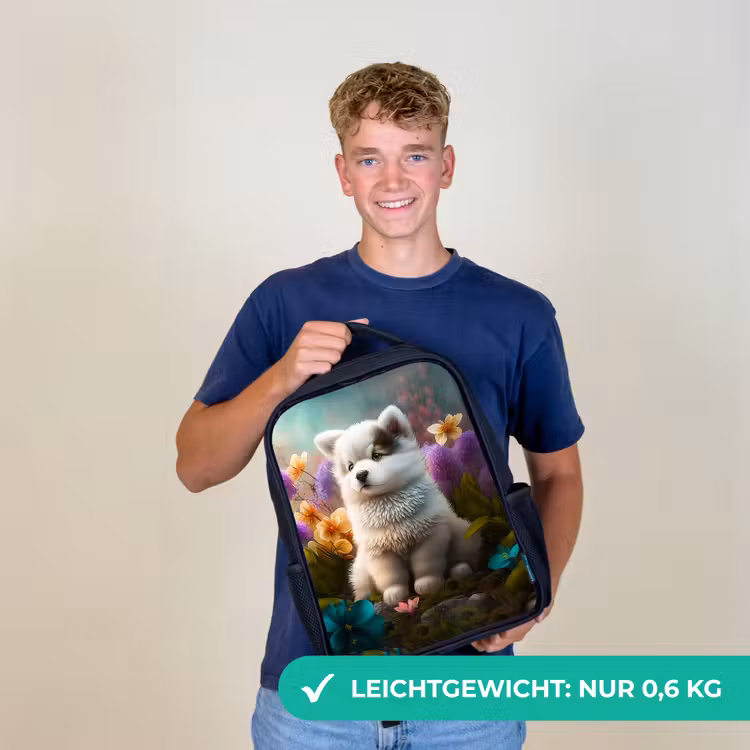 Fluffy Franky Rugzak - Zwart middel -sfeer7_DE