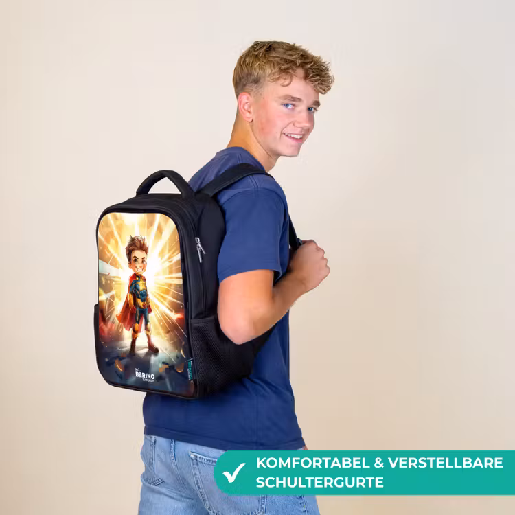Gerard goldstar Rugzak - Zwart middel -sfeer9_DE