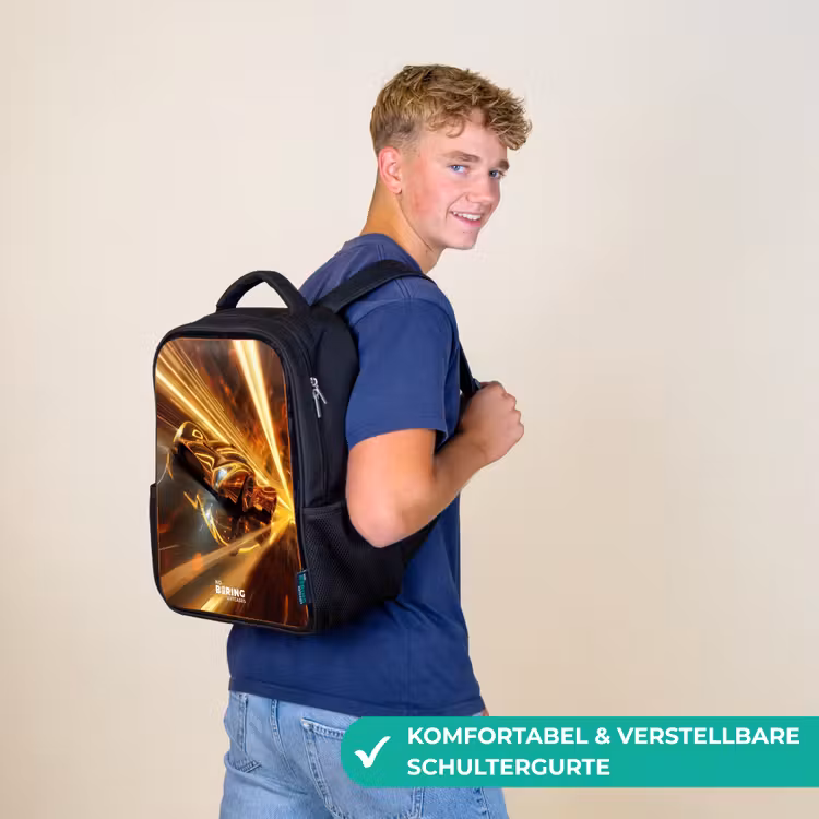 Goldrush Rugzak - Zwart middel -sfeer9_DE