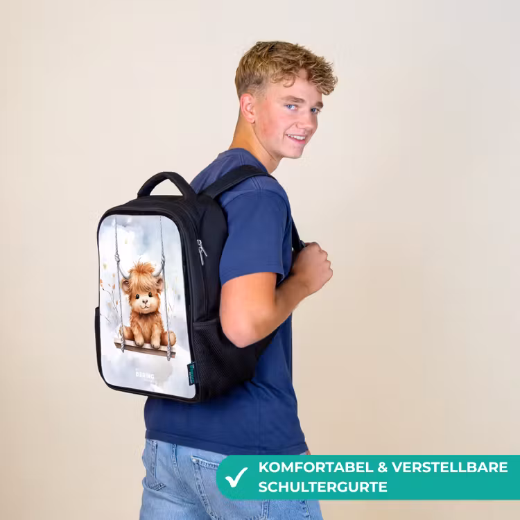 Hennie hooglander Rugzak - Zwart middel -sfeer9_DE