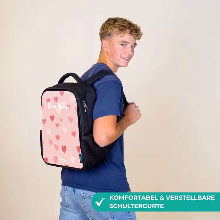 Hartjes Rugzak - Zwart middel -sfeer9_DE