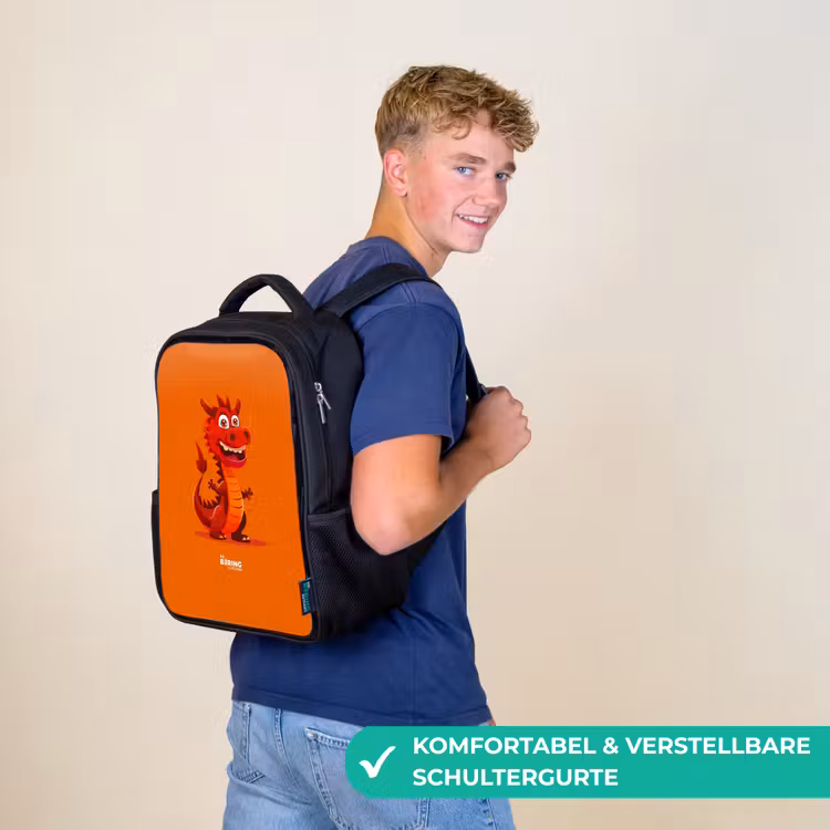 Horacio hotshot Rugzak - Zwart middel -sfeer9_DE