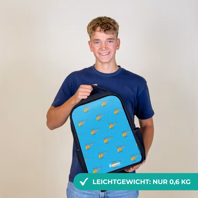 Helikopter heibel Rugzak - Zwart middel -sfeer7_DE