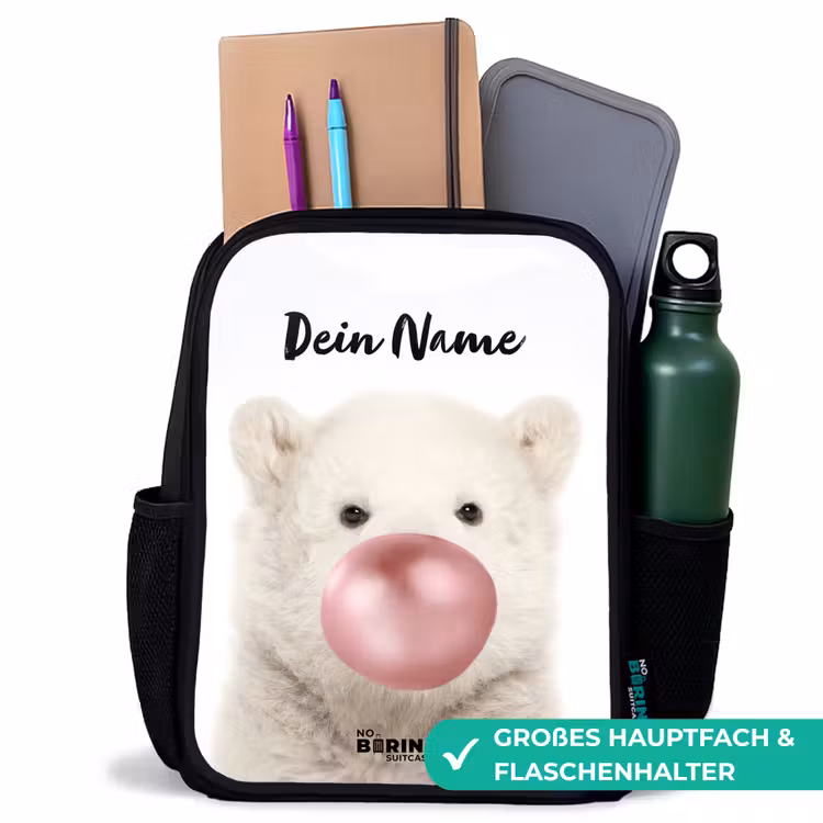 Bubblegum beer Rugzak - Zwart middel -inhoud_DE