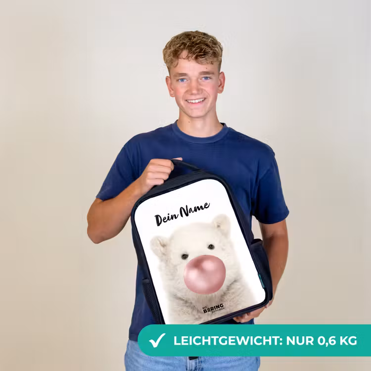 Bubblegum beer Rugzak - Zwart middel -sfeer7_DE