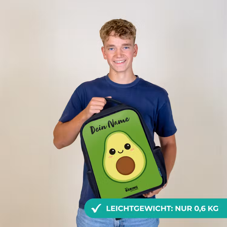 Kawai - Avocado - Groen Rugzak - Zwart middel -sfeer7_DE