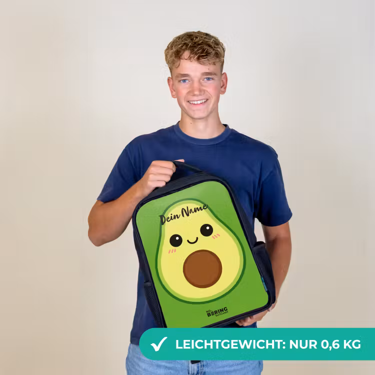 Kawai - Avocado - Groen Rugzak - Zwart middel -sfeer7_DE