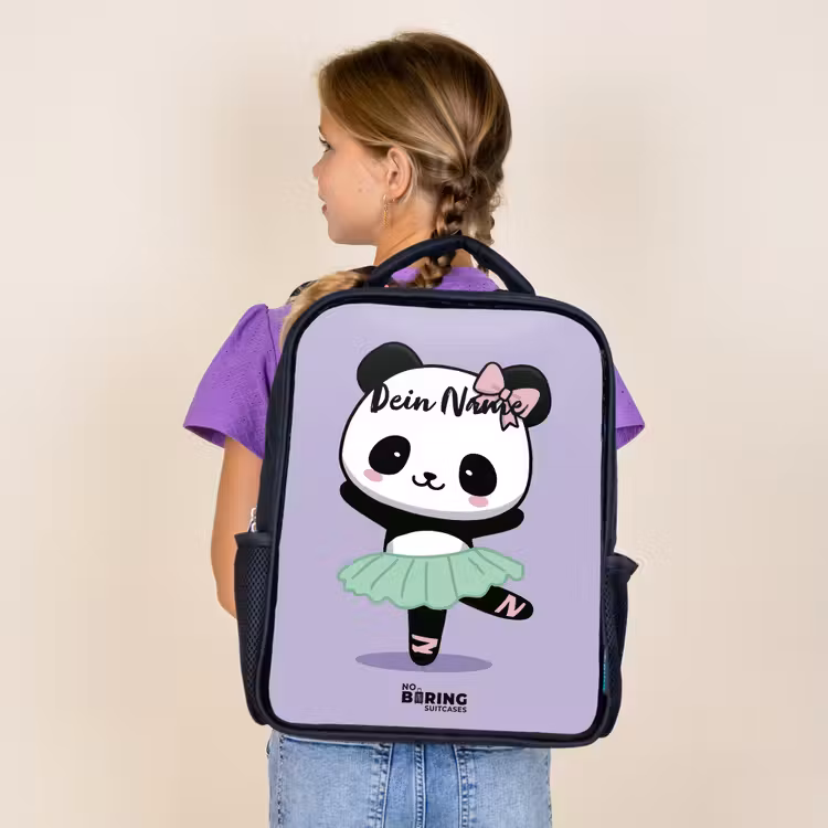 Kawai - Ballet - Panda Rugzak - Zwart middel -sfeer5