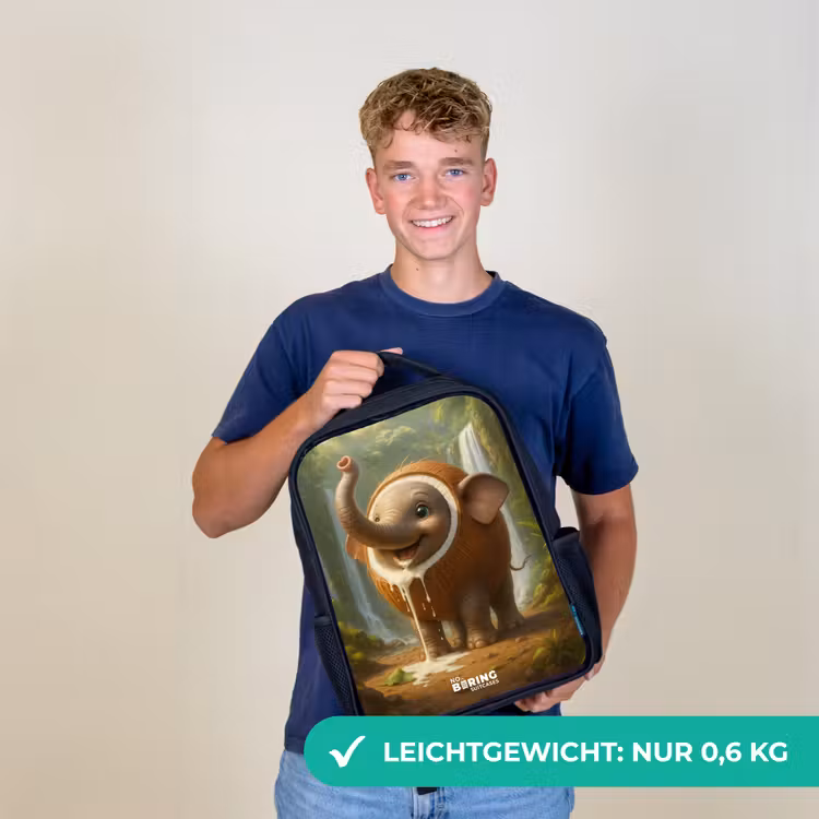 Coconote Elephante Rugzak - Zwart middel -sfeer7_DE