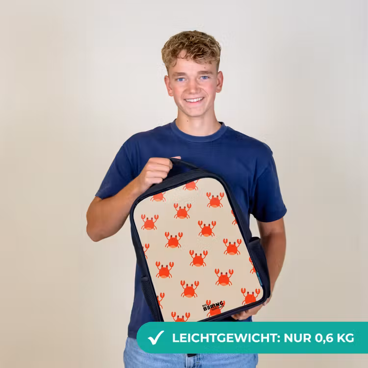 Krabbenkwestie Rugzak - Zwart middel -sfeer7_DE