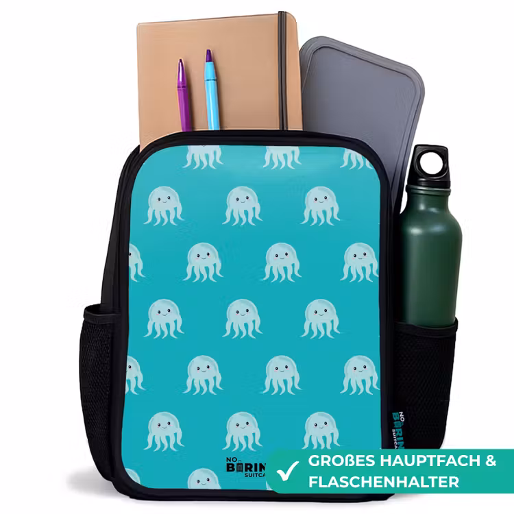 Kekke kwalletjes Rugzak - Zwart middel -inhoud_DE