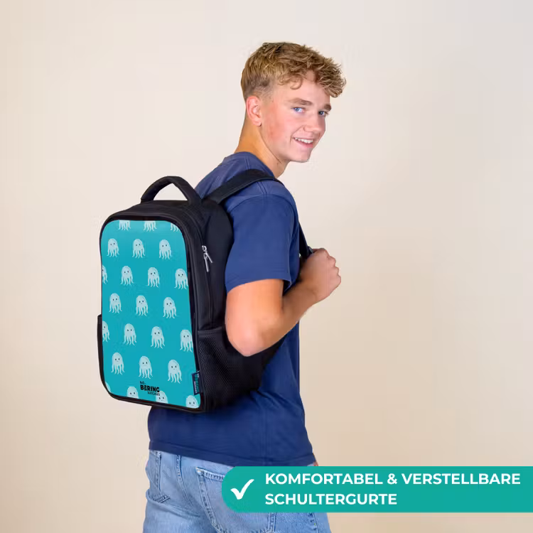 Kekke kwalletjes Rugzak - Zwart middel -sfeer9_DE