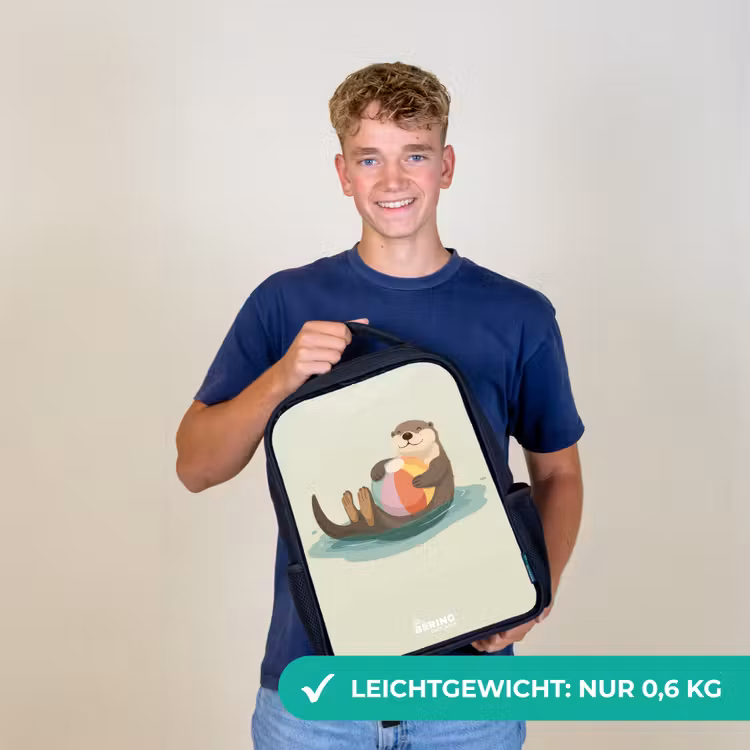Otter - Strandbal - Water Rugzak - Zwart middel -sfeer7_DE