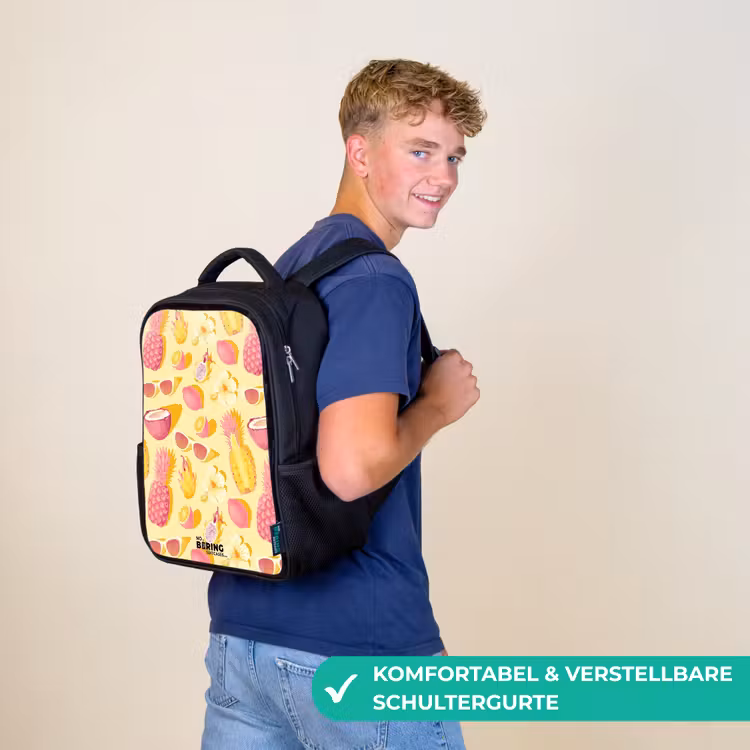 Pina colada Rugzak - Zwart middel -sfeer9_DE