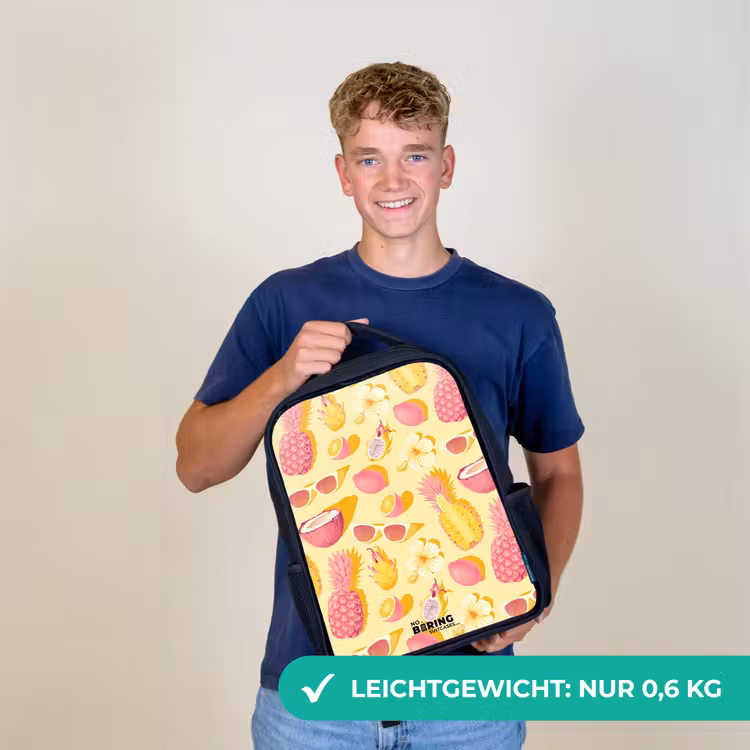 Pina colada Rugzak - Zwart middel -sfeer7_DE