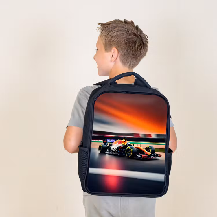 Furious F1 Rugzak - Zwart middel -sfeer2