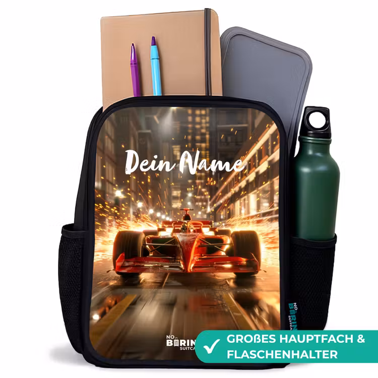 Rapid red Rugzak - Zwart middel -inhoud_DE
