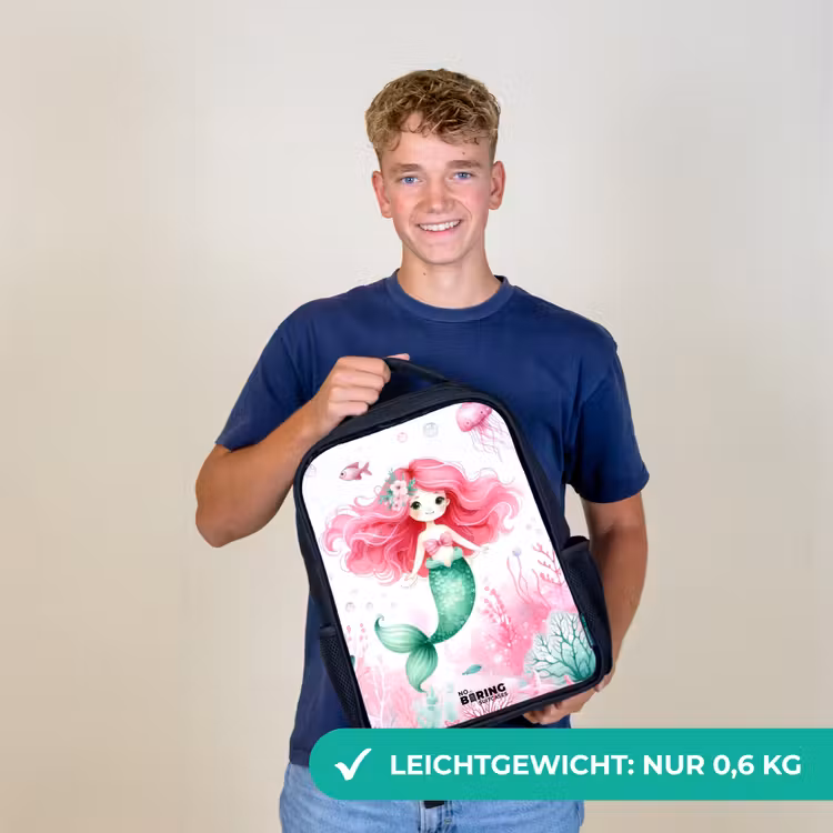 Serena schelpenkind Rugzak - Zwart middel -sfeer7_DE