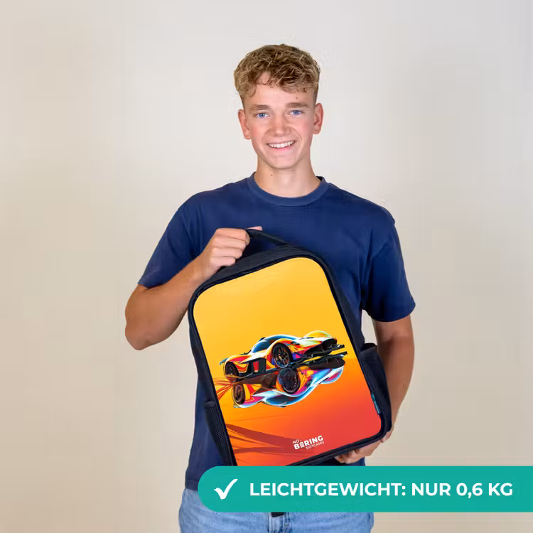 Sunbeam sprinter Rugzak - Zwart middel -sfeer7_DE