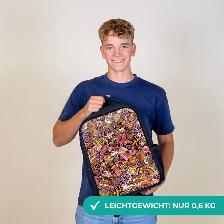 Sweet surprises Rugzak - Zwart middel -sfeer7_DE