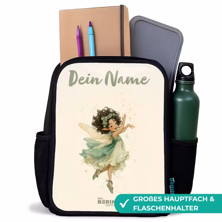 Dansende bosfee Rugzak - Zwart middel -inhoud_DE
