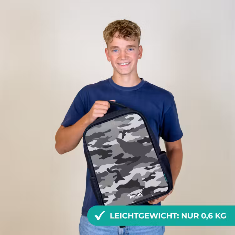 Camogrijs Rugzak - Zwart middel -sfeer7_DE