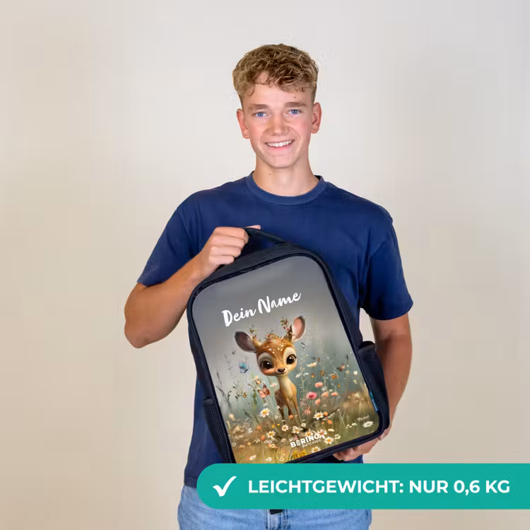 Valerie veldhertje Rugzak - Zwart middel -sfeer7_DE