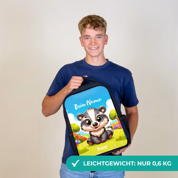 Willy Wipstaart Rugzak - Zwart middel -sfeer7_DE