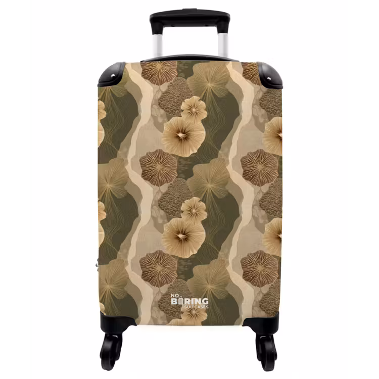 Koffer - Abstrakt – Modern – Grün - Abstract - Modern - Groen NBS - Handbagage koffer - Vrouwen middel
