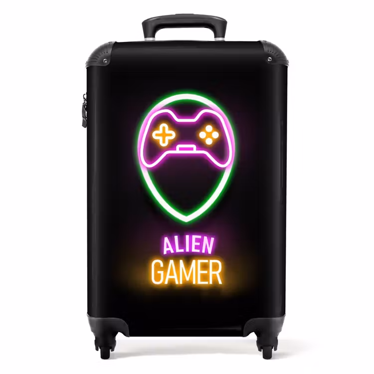 Alien Gamer NBS - Handbagage koffer - Unisex middel -productfoto_recht