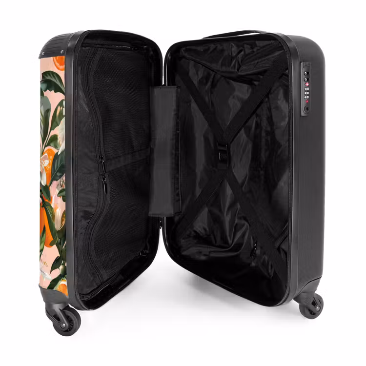 25 NBS - Handbagage koffer - Unisex middel -binnenkant