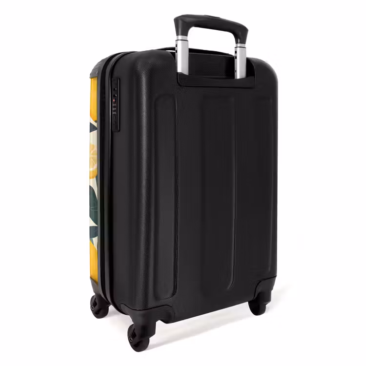 1 NBS - Handbagage koffer - Unisex middel -achterkant