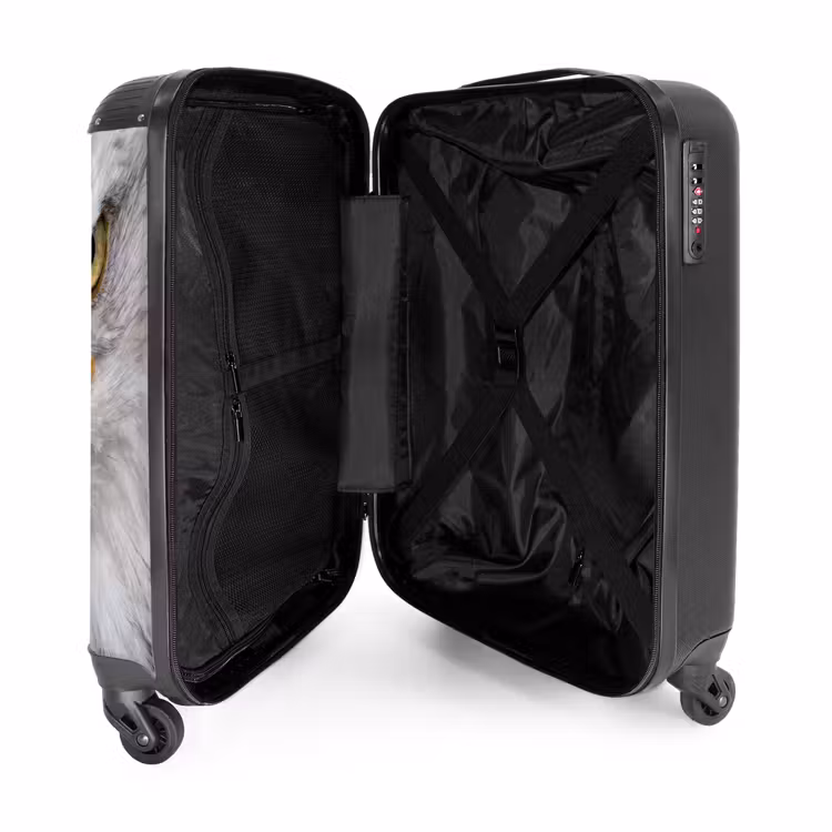 Koffer - Amerikanisch – Weißkopfseeadler – Porträt – Gelb - Amerikaans - Zeearend - Portret - Geel NBS - Handbagage koffer - Volwassenen Unisex middel