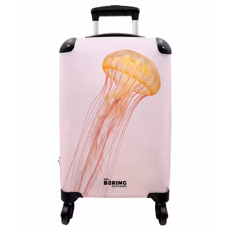 Koffer - Anmutig – Qual – Rosa - Sierlijk - Kwal - Roze NBS - Handbagage koffer - Vrouwen middel