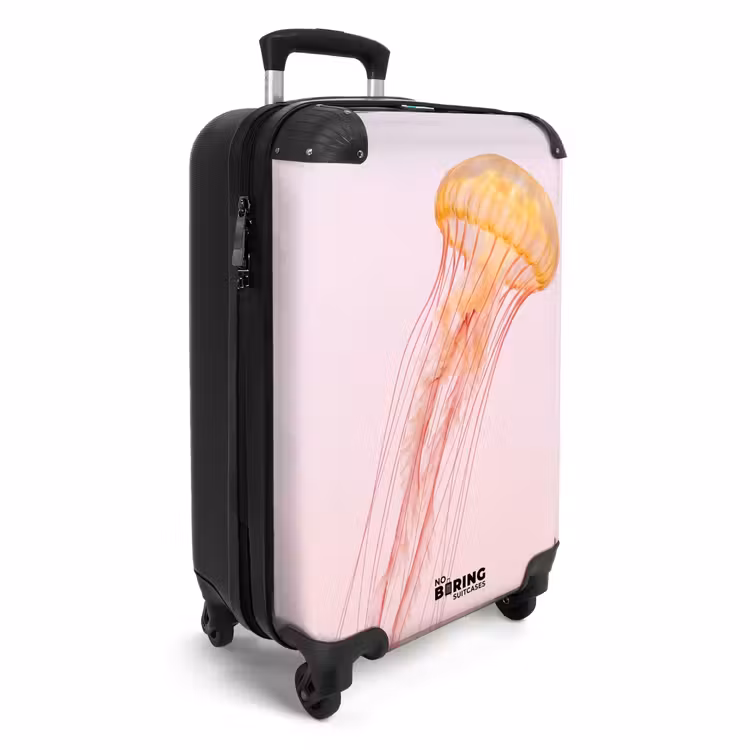 Koffer - Anmutig – Qual – Rosa - Sierlijk - Kwal - Roze NBS - Handbagage koffer - Vrouwen middel