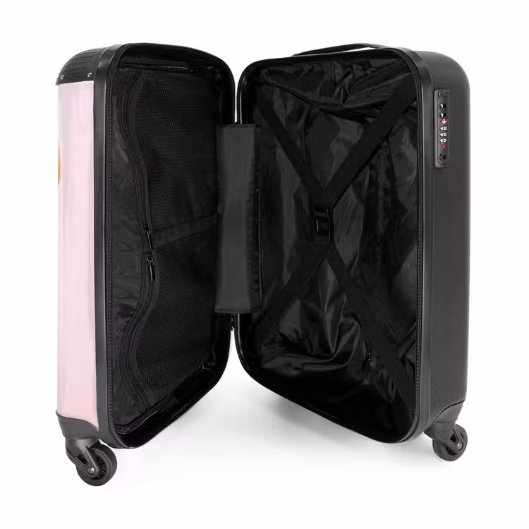 Koffer - Anmutig – Qual – Rosa - Sierlijk - Kwal - Roze NBS - Handbagage koffer - Vrouwen middel
