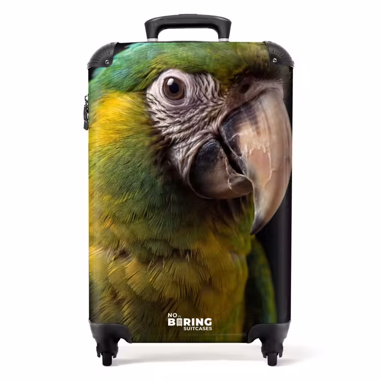 Koffer - Ara – Porträt – Grün - Ara - Portret - Groen NBS - Handbagage koffer - Volwassenen Unisex middel