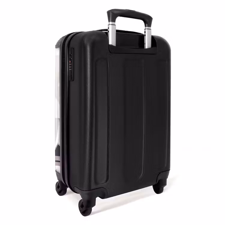 Koffer - Architektur – Stadtansicht – Modern – Grau – Orange - Architectuur - Stadsgezicht - Modern - Grijs - Oranje NBS - Handbagage koffer - Volwassenen Unisex middel