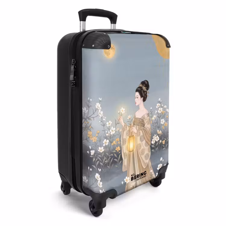 Koffer - Asiatisch – Frau – Kimono - Aziatisch - Vrouw - Kimono NBS - Handbagage koffer - Volwassenen Unisex middel